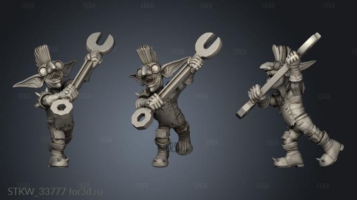 Goblin Scrappers stl model for CNC