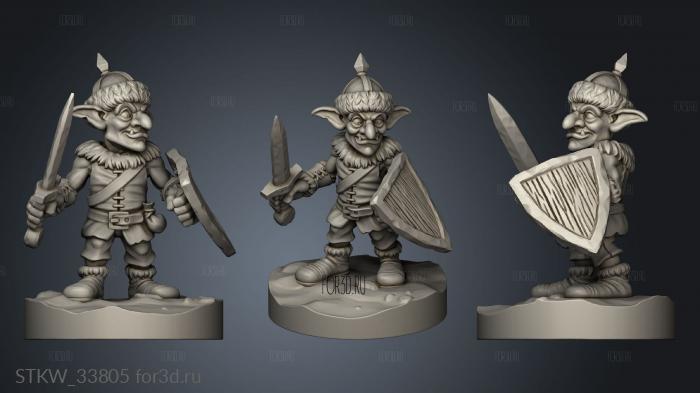 Goblin Stabber 3d stl модель для ЧПУ