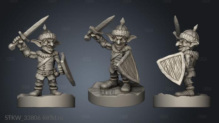 Goblin Stabber 3d stl модель для ЧПУ