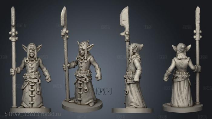Goblin stl model for CNC