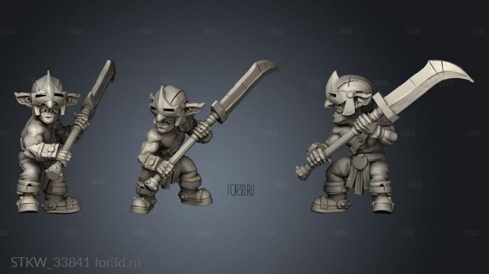 Goblins Glaive 3d stl модель для ЧПУ