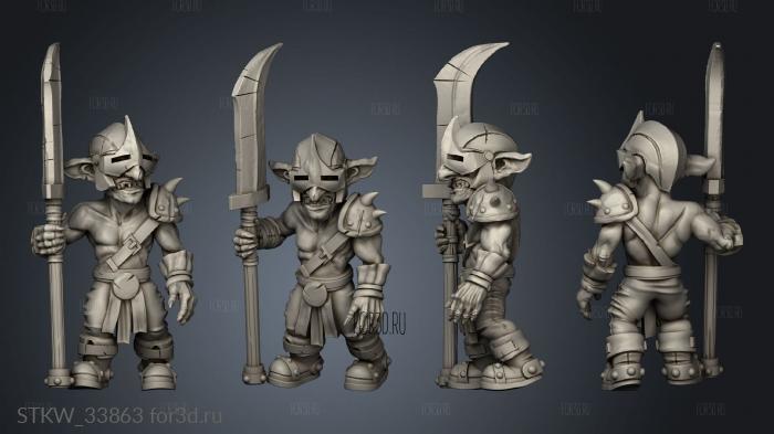 Goblins Sentry 3d stl модель для ЧПУ