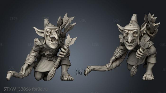 Goblins tracer stl model for CNC