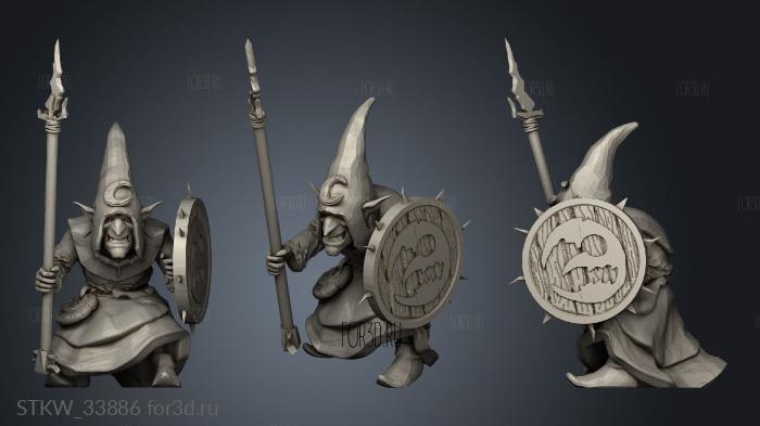 goblins Spear 3d stl модель для ЧПУ