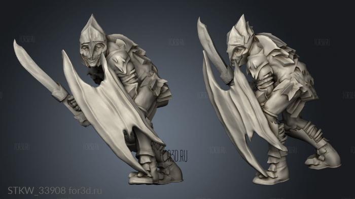 Goblins swords stl model for CNC