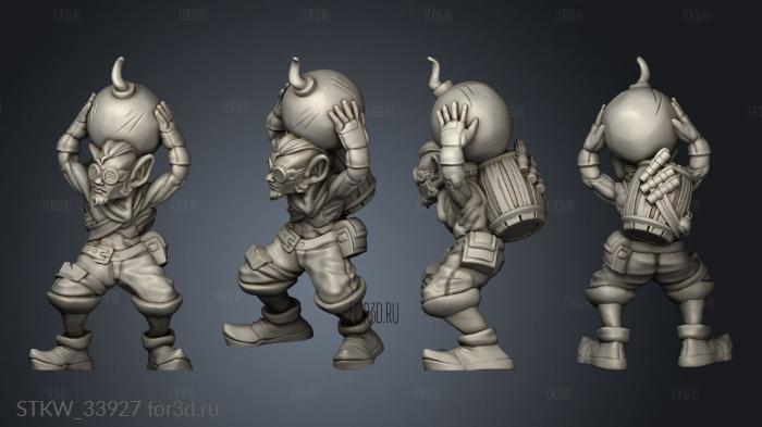 Gobo Goblin Bomber 3d stl модель для ЧПУ