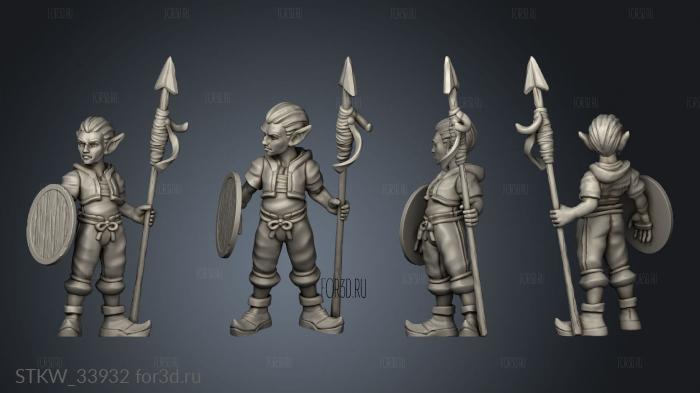 Gobo Goblin Spean 3d stl модель для ЧПУ