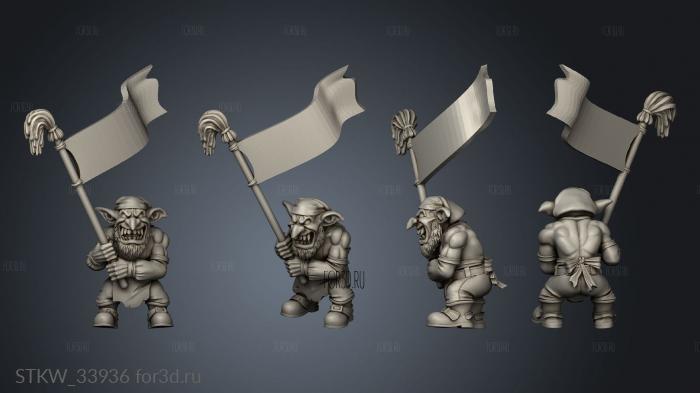 Gobs Pirates Chef stl model for CNC