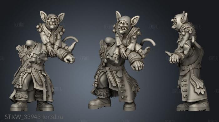 Gobs Pirates stl model for CNC