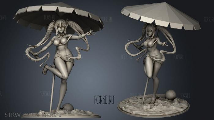 Goddess Hestia stl model for CNC