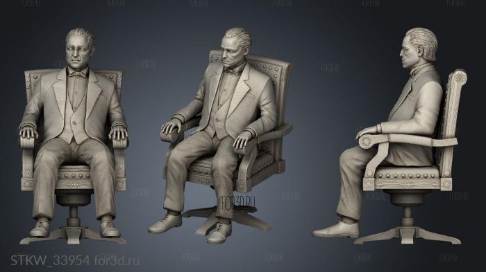 Godfather 3d stl модель для ЧПУ