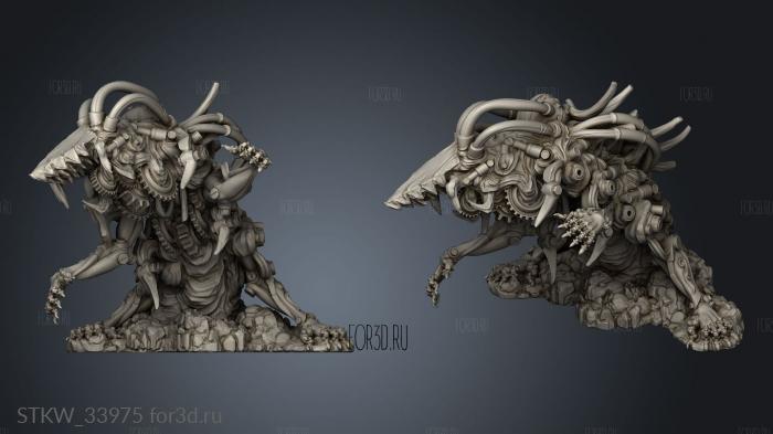 Gods Steel and Flesh stl model for CNC