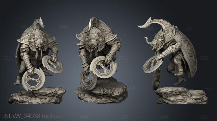 Golden Scarab Base 3d stl модель для ЧПУ