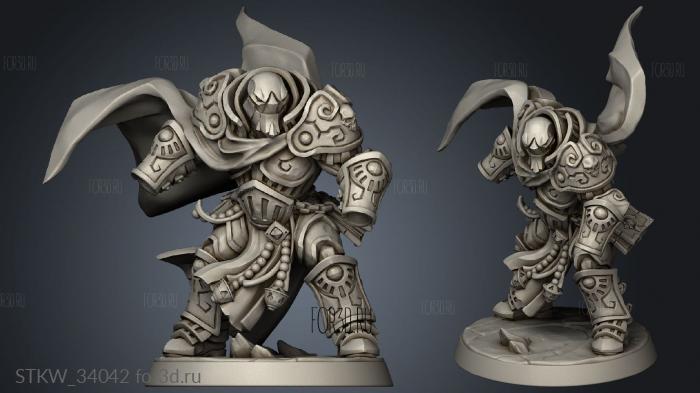 Golem Simulacra Heroes Auron Lightbringer 3d stl модель для ЧПУ