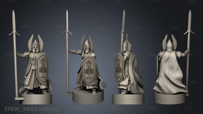 Gondor stl model for CNC