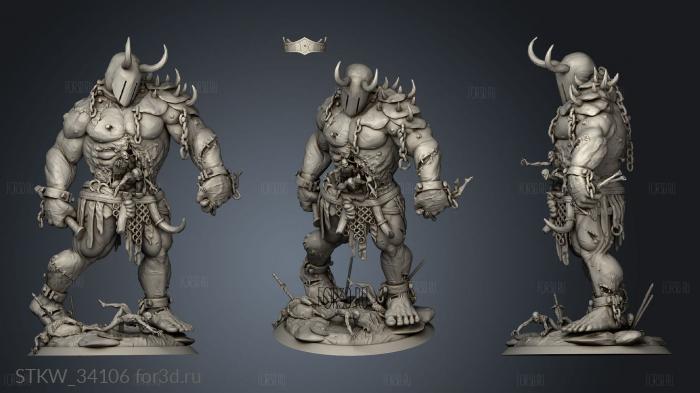 Grave Titan stl model for CNC