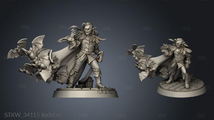 Gravehunt Vampires Vampire stl model for CNC