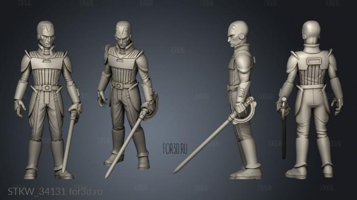 Great Imperial Inquirer Grand Inquisitor Casual stl model for CNC