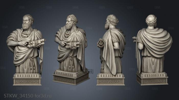 Greek Chess stl model for CNC