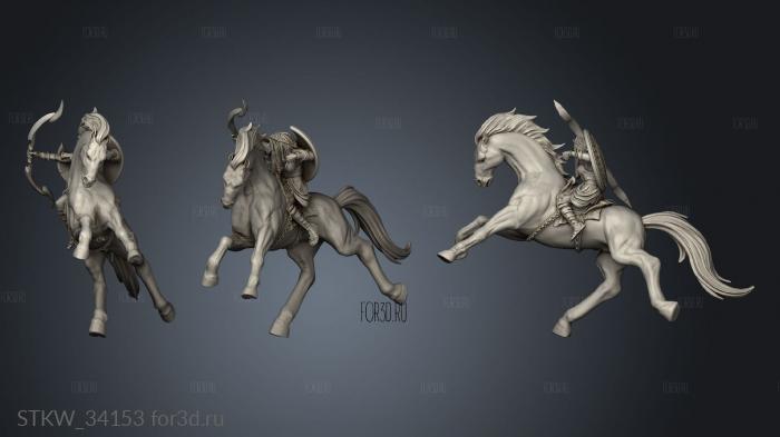 Greek Gods and Heroes Olympus Amazon Horse 3d stl модель для ЧПУ