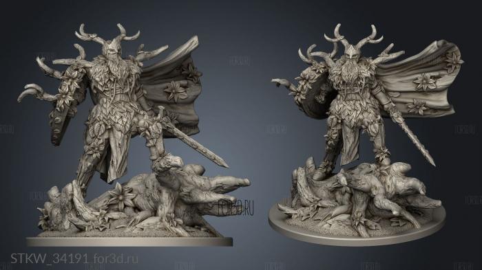 Green Knight 3d stl модель для ЧПУ