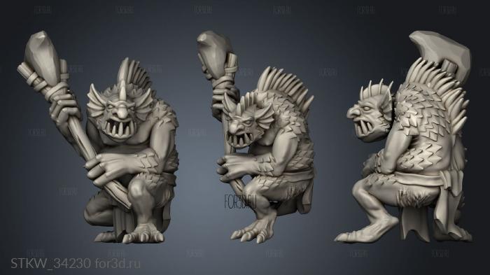 River Trolls 3d stl модель для ЧПУ