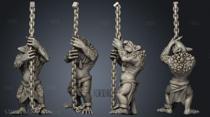 Rock Lobber Troll crew stl model for CNC