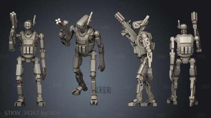 Cyberpunk Roger One stl model for CNC