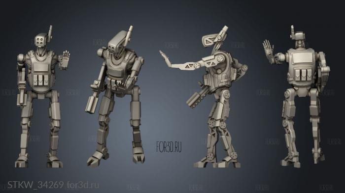Cyberpunk Roger One stl model for CNC