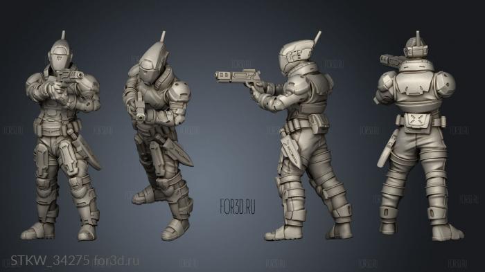 Cyberpunk Shikari stl model for CNC