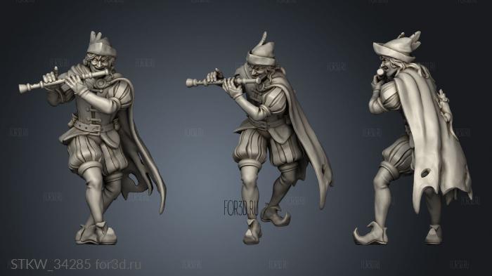 Grim Tales Ana Zem Pied Piper Divided In Two Pipers stl model for CNC