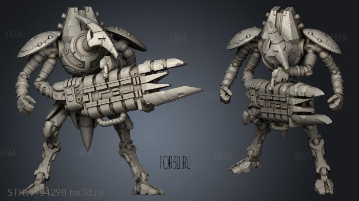 Robot Legion Annihilator Cannon 3d stl модель для ЧПУ