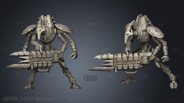 Robot Legion Annihilator Cannon 3d stl модель для ЧПУ