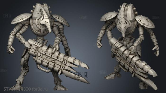 Robot Legion Annihilator Cannon 3d stl модель для ЧПУ