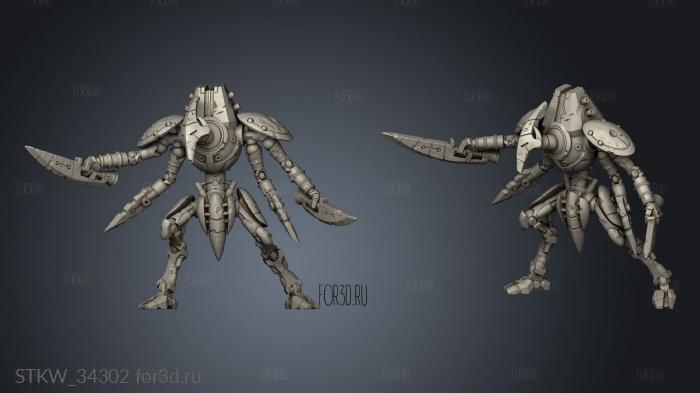 Robot Legion Annihilator Swords 3d stl модель для ЧПУ