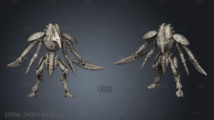 Robot Legion Annihilator Swords 3d stl модель для ЧПУ