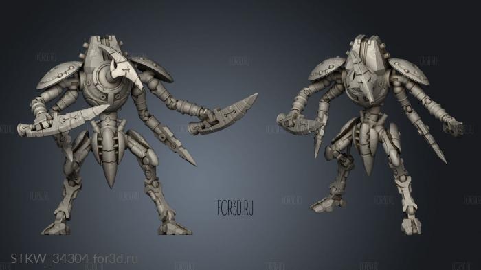 Robot Legion Annihilator Swords 3d stl модель для ЧПУ