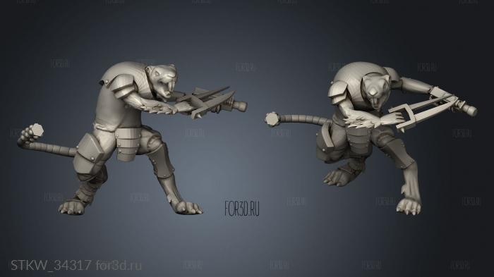 Claw Melee stl model for CNC
