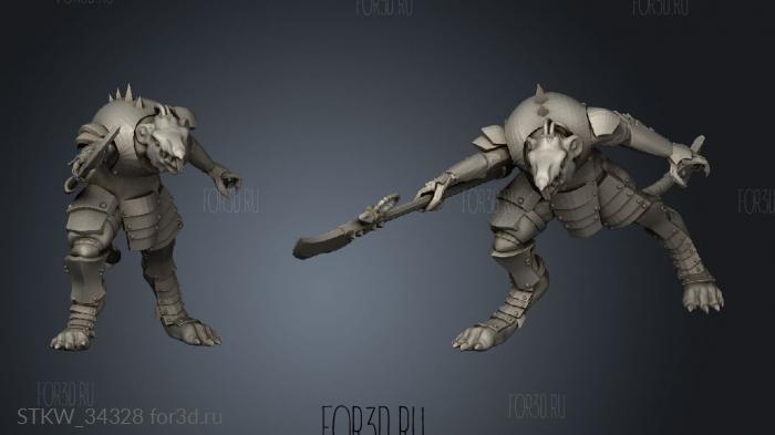 Shock Vermin 3d stl модель для ЧПУ