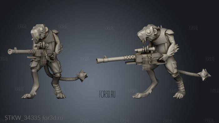 Vermin Heavy 3d stl модель для ЧПУ