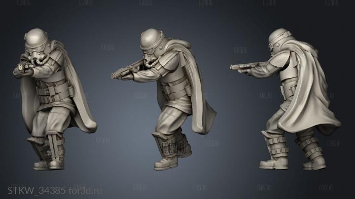 Grunge Trooper Shooting 3d stl модель для ЧПУ