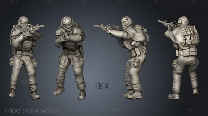 Grunt Level LMG OPERATOR stl model for CNC