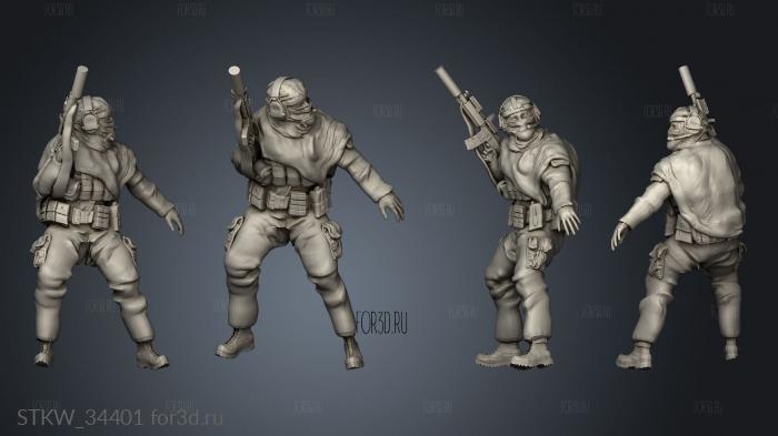 Grunt Level 3d stl модель для ЧПУ