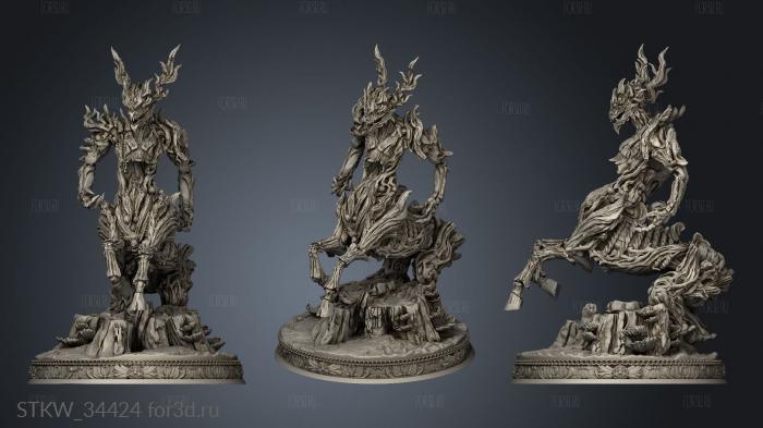 Guardians the Fey Melwyn stl model for CNC