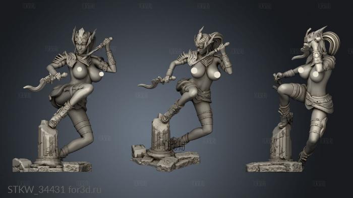 yazmira desnuda 3d stl модель для ЧПУ