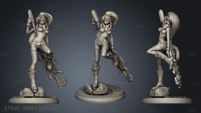 gurren lagann yoko littner stl model for CNC