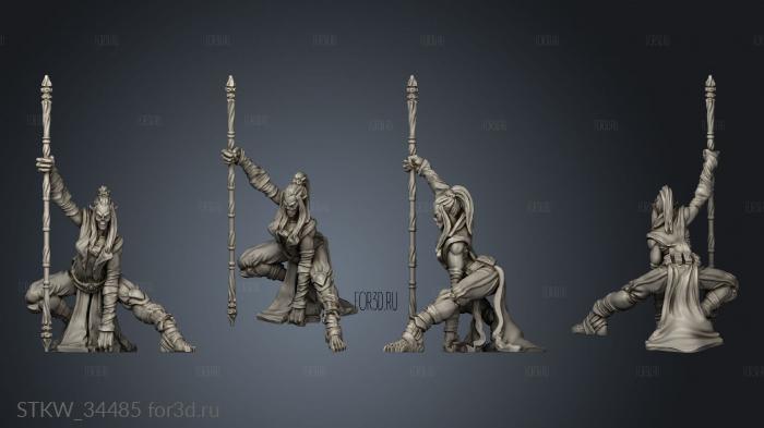 The Twins Female Gith Monk 3d stl модель для ЧПУ