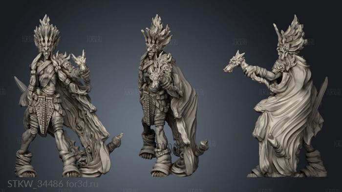 Vlaakith 3d stl модель для ЧПУ