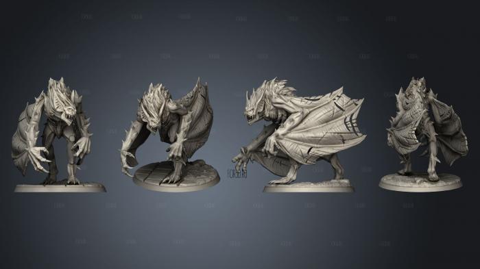 Bloodfiend stl model for CNC