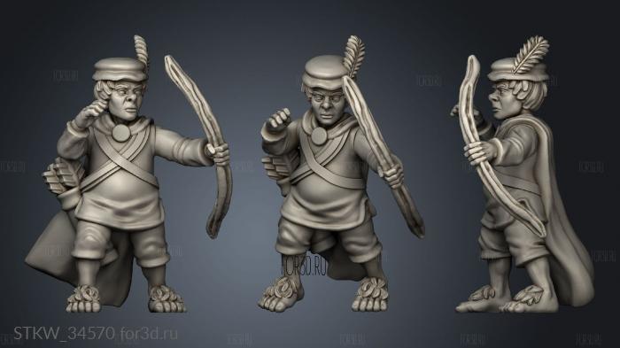 Joinedver Halfling Joined stl model for CNC